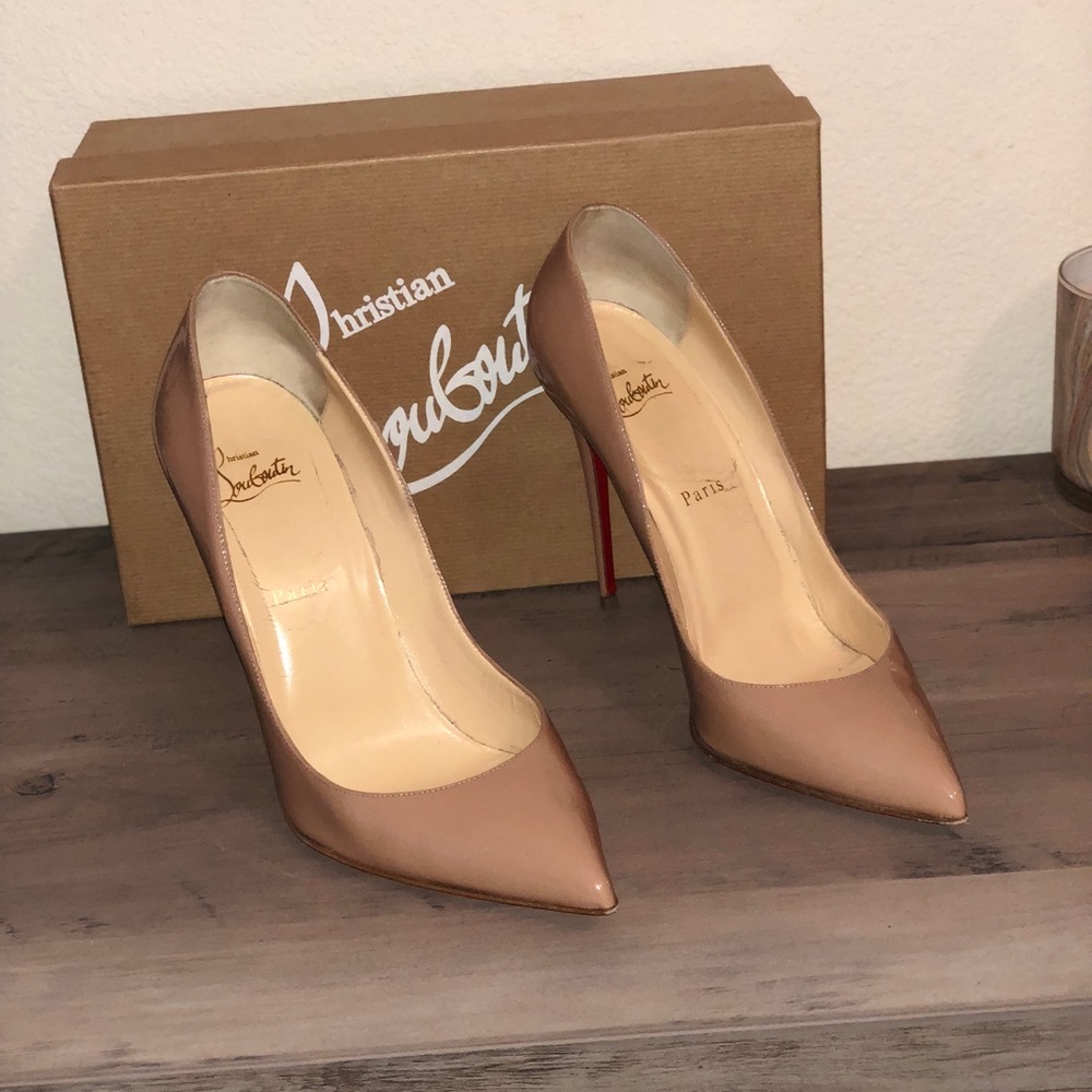 PIGALLE FOLLIES 100 PATENT NUDE
